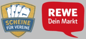 Scheine für Vereine mit REWE Logo